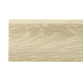 Напольный плинтус Winart Pro HDPS Quadro с монтажной планкой 80 мм/ Байкал