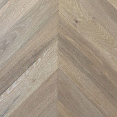 Французская елка Wood Bee Chevron Дуб Крема браш матовый Crema, UV-лак gloss 5-9%