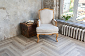 SPC VINILAM PARQUET HERRINGBONE 6,5 мм Эрмитаж паркет IS11122