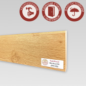 Напольный плинтус CROWNWOOD (Экошпон) 2150х10х80/ Дуб Мёд