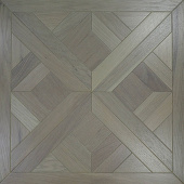 CROWNWOOD Лофт (модульный паркет ИЗ) 2-х слойный М4 Крест со вставкой (Порода: Дуб Натур)