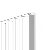 Финишный молдинг Hiwood LF136B NP/ 15.7 x 12 x 2700