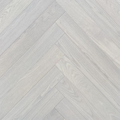 Английская елка Wood Bee Herringbone Ясень Мунлайт браш матовый Moonlight, UV-лак gloss 5-9%