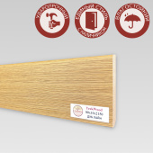 Напольный плинтус CROWNWOOD (Экошпон) 2150х10х80/ Дуб Лайн