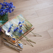 Паркетная доска Coswick Серый Дэви 1154-3855-20