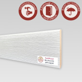 Напольный плинтус CROWNWOOD (Экошпон) 2150х10х80/ Дуб Седой