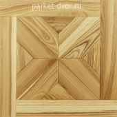 Модульный паркет CROWNWOOD Экспрессия Верона 2-х слойный шип-паз/УФ-масло/фаска F-001 (Порода: Ясень)