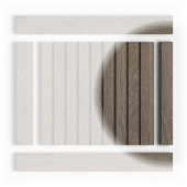 Финишный молдинг HiWood  LF124B BR490/ 31 х 12 х 2700