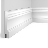 Напольный плинтус  HIWOOD W009L/ 145 x 25 x 2000