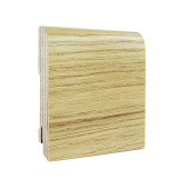 Напольный плинтус Finitura dekor R13 83х19х2400/ Дуб