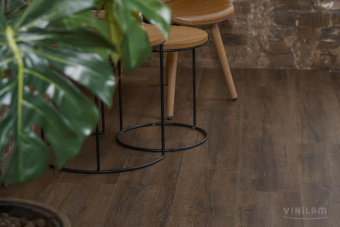 WPC CERAMO VINILAM CORK 8 мм Дуб Берн 8885-EIR