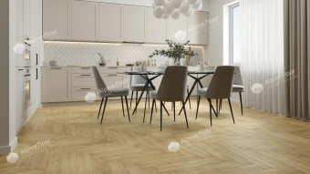 ПВХ-плитка Alpine Floor LVT Parquet ЕСО 16-3 Дуб Ваниль Селект 4V 43кл