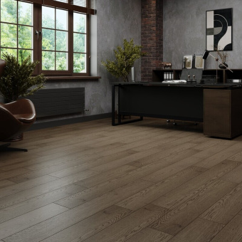 Инженерная доска EPPE 2-х слойная (шип-паз) Арт.: Malmo Дуб Pepper ML 1807, Дуб Натур, Лак