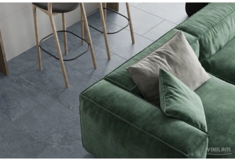 ПВХ плитка CERAMO VINILAM STONE Glue 2,5 мм 91907 Мальтийский Базальт Glue