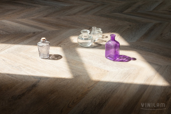 SPC VINILAM PARQUET CHEVRON 8,5 мм Шеврон Шампань RI153616CL4