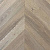 Французская елка Wood Bee Chevron Дуб Крема браш матовый Crema, UV-лак gloss 5-9%