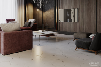 WPC CERAMO VINILAM STONE 8 мм 83444 Итальянский Мрамор 8 mm