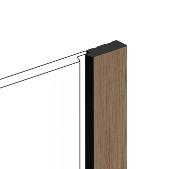 Финишный молдинг Hiwood LF124B BR417K/ 31 х 12 х 2700