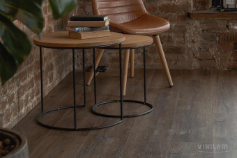 WPC CERAMO VINILAM CORK 8 мм Дуб Берн 8885-EIR