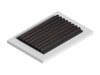 Стеновые Панели Hi Wood LV129 BR395NK Коричневый