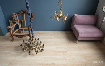 ПВХ плитка VINILAM GLUE LUXURY 33555 Дуб Сарагоса Glue