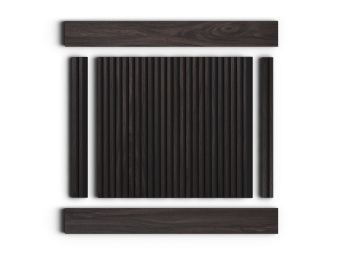 Стеновые Панели Hi Wood LV129 BR395NK Коричневый