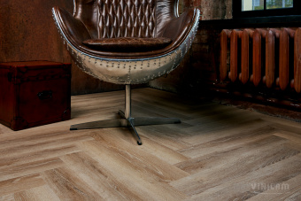ПВХ плитка VINILAM PARQUET HERRINGBONE Glue GD11166 Паркет Классический Glue