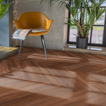 Пвх плитка  Aquafloor Parquet Glue 4V AF2518PG