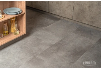 WPC CERAMO VINILAM STONE 6 мм 71610 Цемент Стальной