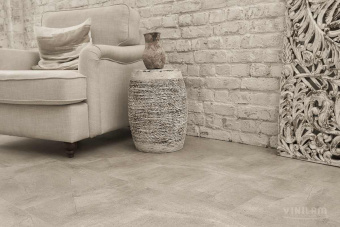 WPC CERAMO VINILAM STONE 8 мм Бетонная Смесь 61603