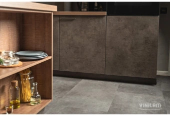 WPC CERAMO VINILAM STONE 6 мм 71610 Цемент Стальной