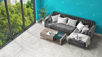 ПВХ-плитка Alpine Floor LVT Parquet ЕСО 16-11 Снежный 4V 43кл