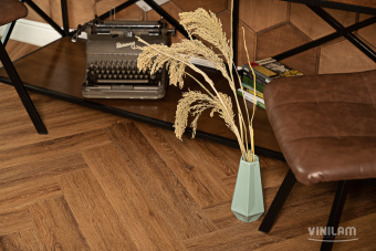 SPC VINILAM PARQUET HERRINGBONE 6,5 мм Паркет Де Вилль IS11210