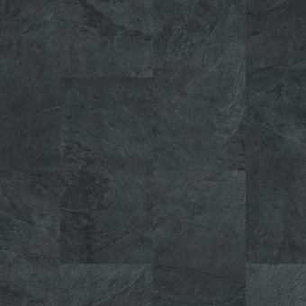 ПВХ-плитка Quick-Step QS Alpha Vinyl ORO BASE плитка AVSTT 40035 Сланец чёрный