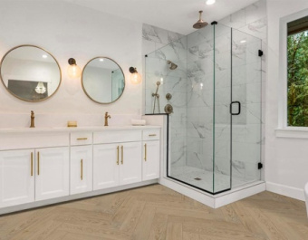 ПВХ-плитка My Step Aqua LVT Herringbone Дуб Юкат MSAG05