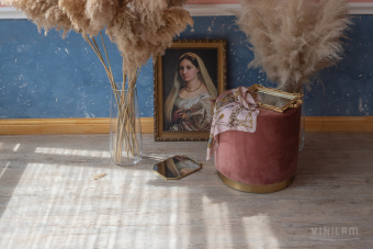 ПВХ плитка  VINILAM CLICK 3,7 мм Дуб Росток 66777