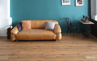 ПВХ плитка VINILAM GLUE LUXURY 33037 Дуб Кадис Glue