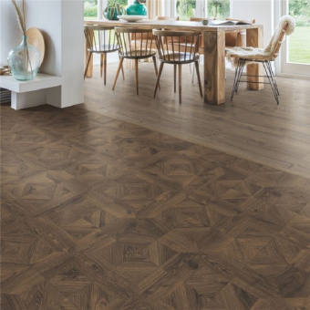 Ламинат Quick Step Impressive Patterns Ultra (Rus) IPU 4145 Дуб кофейный брашированный