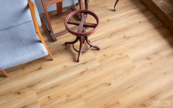 ПВХ плитка VINILAM GLUE LUXURY 33100 Дуб Мадрид Glue