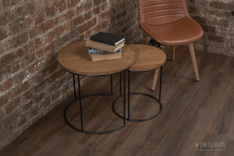 WPC CERAMO VINILAM CORK 8 мм Дуб Берн 8885-EIR
