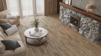 ПВХ-плитка Alpine Floor LVT Parquet ECO 16-17 Дуб Синистра 4V 43кл