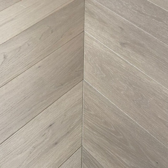 CROWNWOOD Urban Французская елка (45°) Дуб (Decor-18), натур-селект, Лак 785 x 125 x 14 / 1.57м2