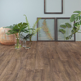 ПВХ-плитка Quick-Step Alpha Vinyl Medium Planks AVMP 40199 Дуб осенний шоколадный