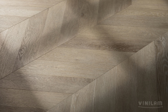 ПВХ плитка VINILAM  PARQUET CHEVRON Glue RI4445118CL4 Шеврон Сезар Glue